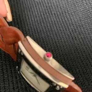 L.A.M.B. | Accessories | Lamb Braided Leather Watch | Poshmark display picture 2